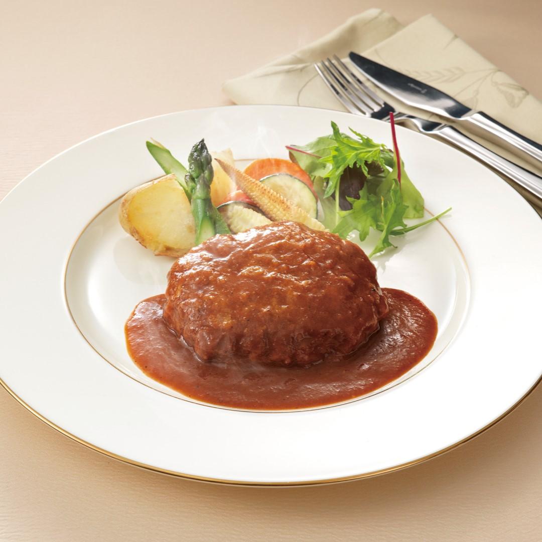 「リーガロイヤルホテル」ビーフハンバーグ 140g(ハンバーグ90g・ソース50g)×6個 ※代引不可