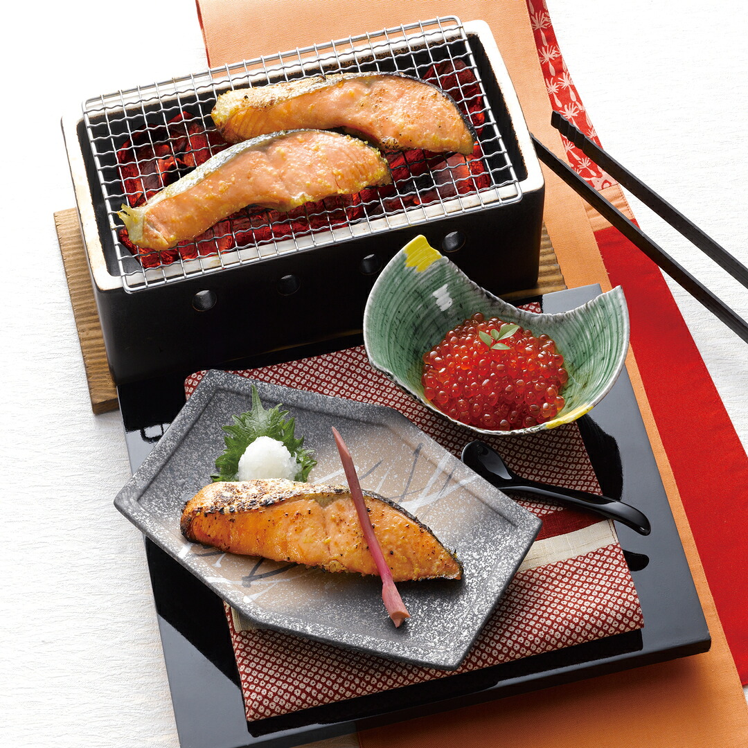 銀鮭西京漬けといくら醤油漬け グルメ ギフト お取り寄せ 詰め合わせ 惣菜 酒の肴 ご飯のお供 冷凍 肴 おかず 一人暮らし 単身赴任 ランキング 簡単 お父さん プレゼント 贈答 おつまみ 魚 人気 おすすめ ※代引不可