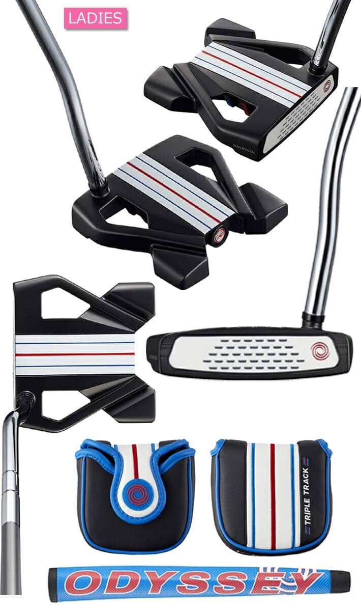 Golf Putter 31インチ 32インチトリプルトラック Triple ゴルフ ヤマハ Track Odyssey Sieg ブリヂストン ジークゴルフ 日本正規品 Labシャフト オデッセイ クラブ Seriesten 送料無料 レディース Ladies パター ダブルベントstroke 女性用