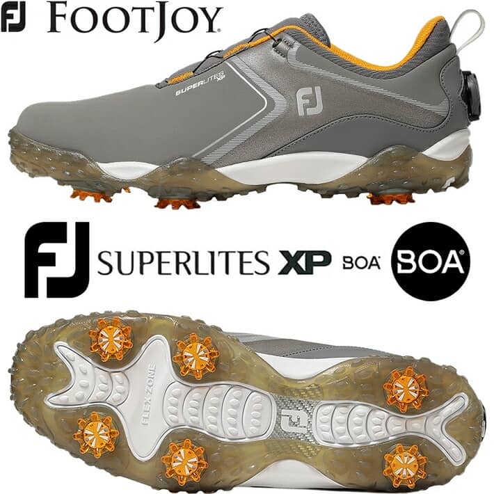 肌触りがいい 21年モデル フットジョイ Fj Superlites Xp Boa Men S Golf Shoes スーパーライト エックスピー ボア メンズ ゴルフシューズ グレー 7サイズ ウィズ W Footjoy 日本正規品 送料無料 売り切れ必至 Www Laperodeslocaux Fr