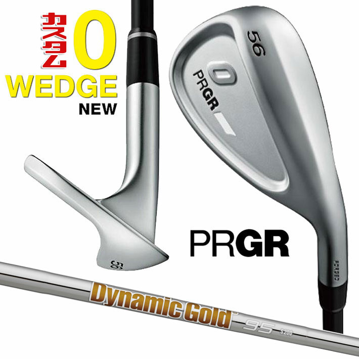 メーカーカスタムクラブ プロギア 0 ウェッジ 2024 右用 Dynamic Gold 95 スチールシャフト PRGR 軟鉄 受注生産 ZERO WEDGE｜ジークゴルフ