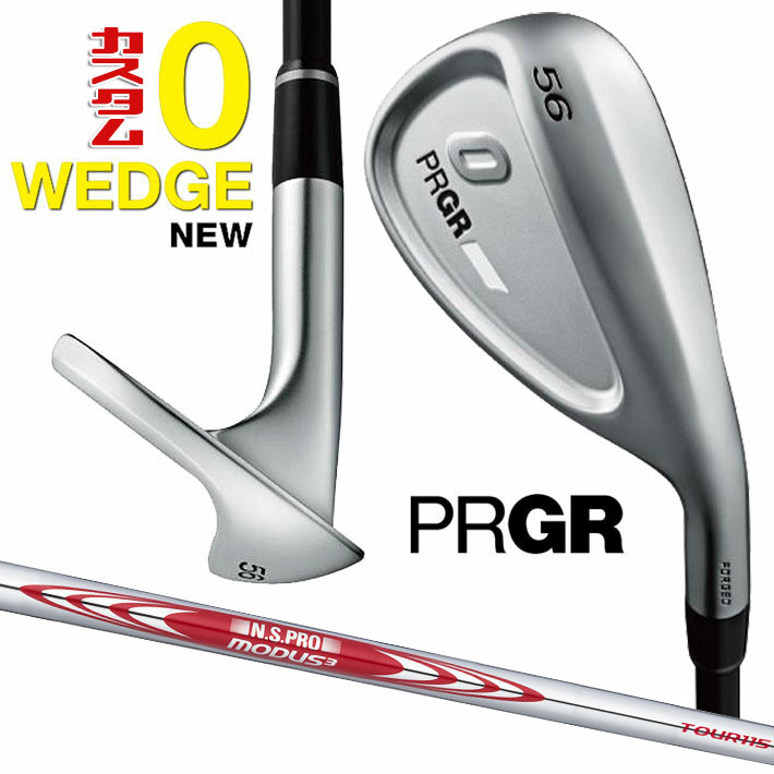 メーカーカスタムクラブ プロギア 0 ウェッジ 2024 右用 N.S.PRO MODUS3 TOUR 115 スチールシャフト PRGR 軟鉄 受注生産 ZERO WEDGE｜ジークゴルフ