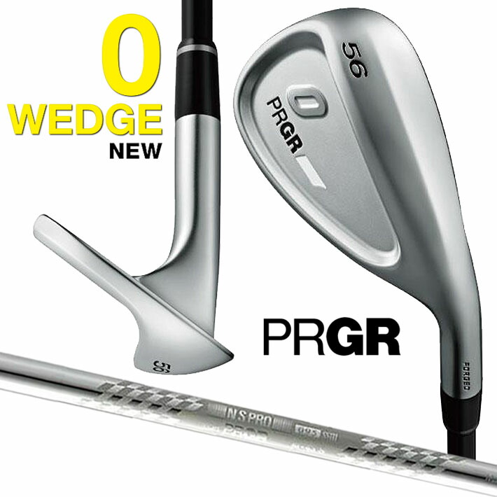 プロギア 0 ウェッジ PRGR 0 WEDGE (48°,50°,52°,54°,56°,58°) スペックスチールIII Ver.2 FOR WEDGE オリジナルスチールシャフト MEN'S CLUB メンズクラブ [日本正規品] [2024年モデル]