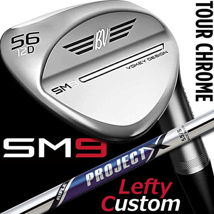 贈呈 VOKEY DESIGN SM9 WEDGESTOUR CHROME ツアークロームボーケイ ...