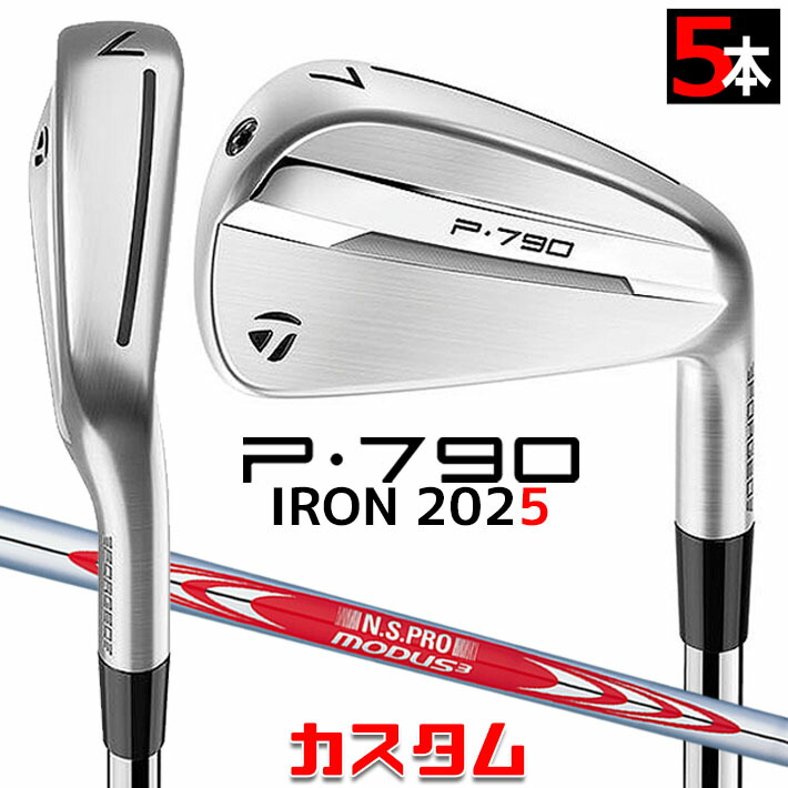 楽天市場】テーラーメイド2025 P790 アイアン #6～PW 5本組N.S.