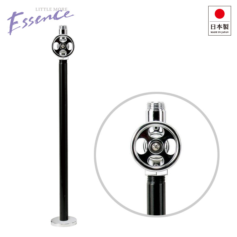 【Essence】ストレート止水栓（クロム）｜デザイン止水栓