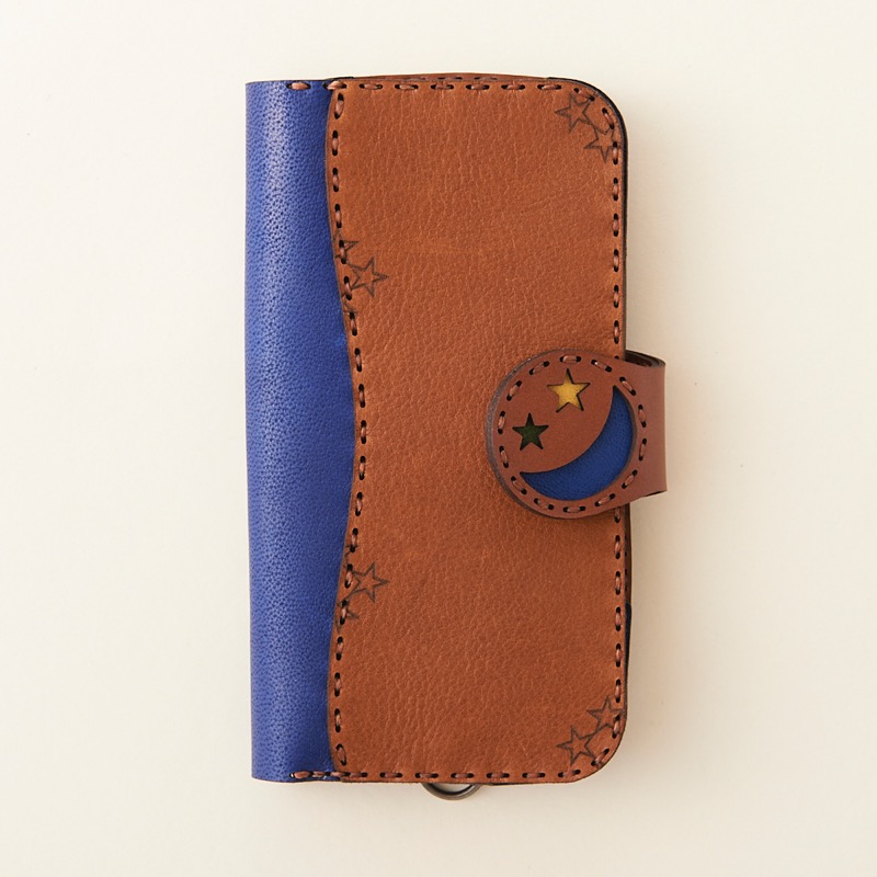 「OJAGA DESIGN」 オジャガデザイン　GALLIA (iPhone12ProMax)　☆担当者おすすめ210(ブラウン×インディゴ)カラー☆ 15,246円