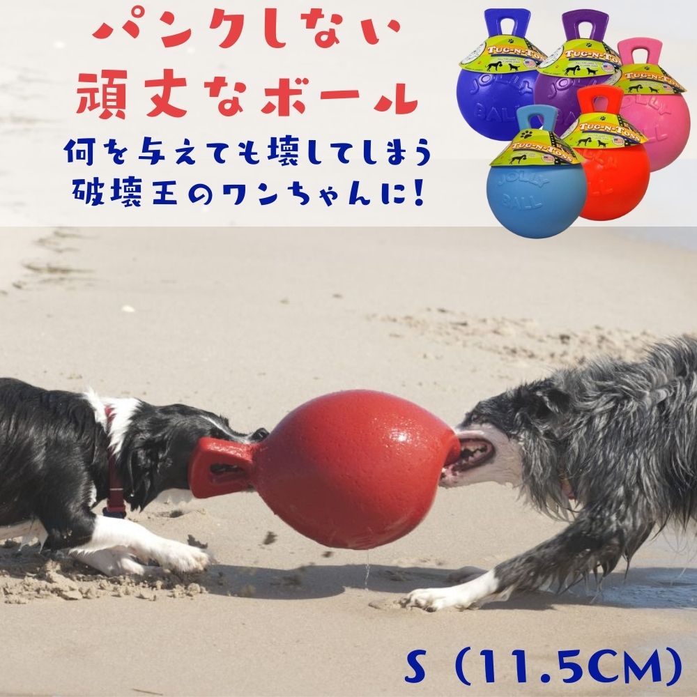 楽天市場 パンクしない 犬用 ボール タグ トス Lサイズ タグアンドトス Tug Toss よく跳ねる 水に浮く 長持ち おもちゃ 玩具 Jolly Pet ジョリーペット ジョリーボール レッド ブルー オレンジ パープル 水色 オジコペット