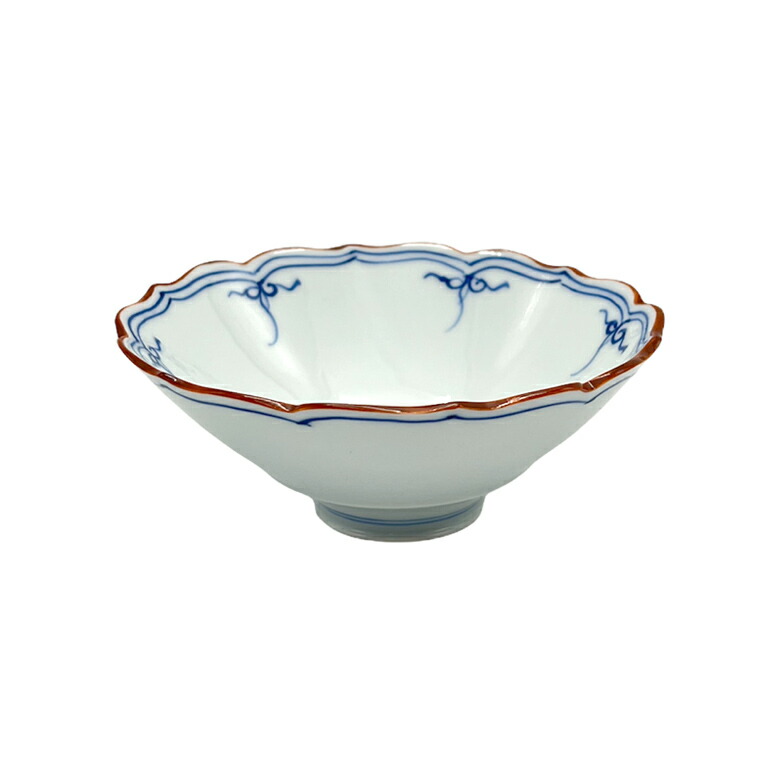【美品】青磁　菊形　向付　5客 日々の暮らし | 7寸菊皿 青磁 | 五十嵐元次