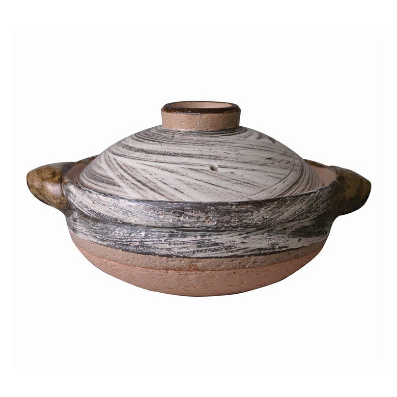 楽天市場】長谷園 伊賀土鍋 刷毛目 大(3〜5人用) ANH-03 母の日 炊飯