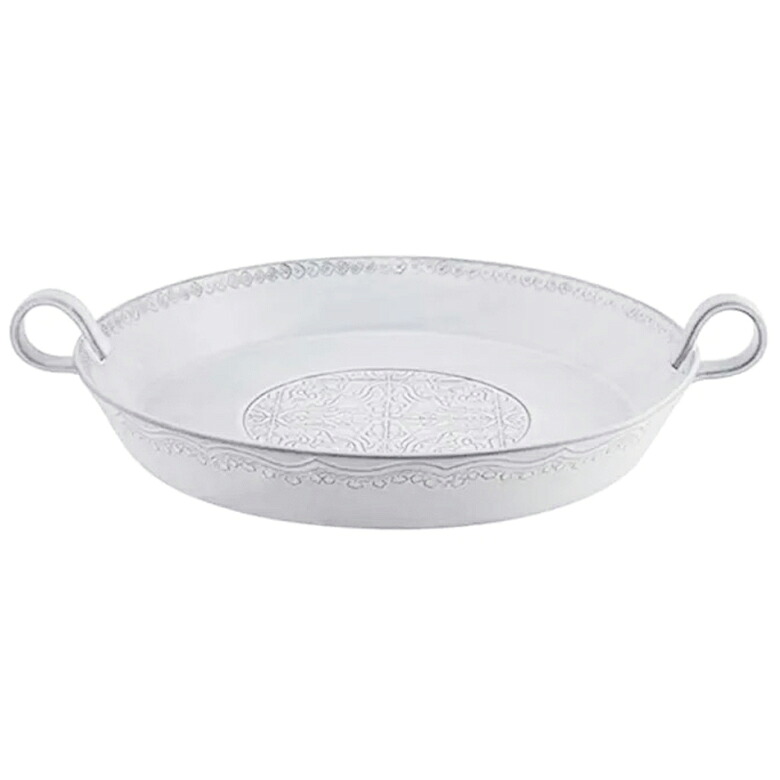 Bordallo Pinheiro RUA NOVA サラダボウル 35　アンティークホワイト ＜ボルダロ / おもてなし / 洋食器 / ホワイト＞｜TABLE ＆ STYLE