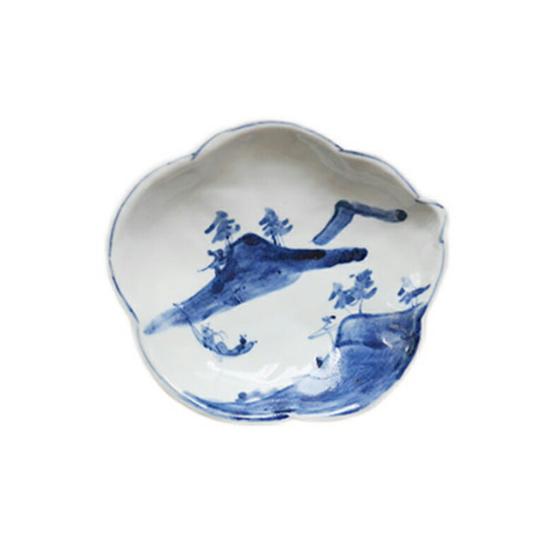 楽天市場】4.5寸蓮葉皿 古九谷山水 : TABLE ＆ STYLE