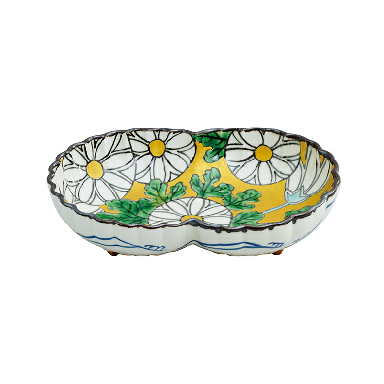 楽天市場】黄濃乾山菊 二重菊向付 ＜刺身皿 / 和食器 / 有田焼 / 懐石