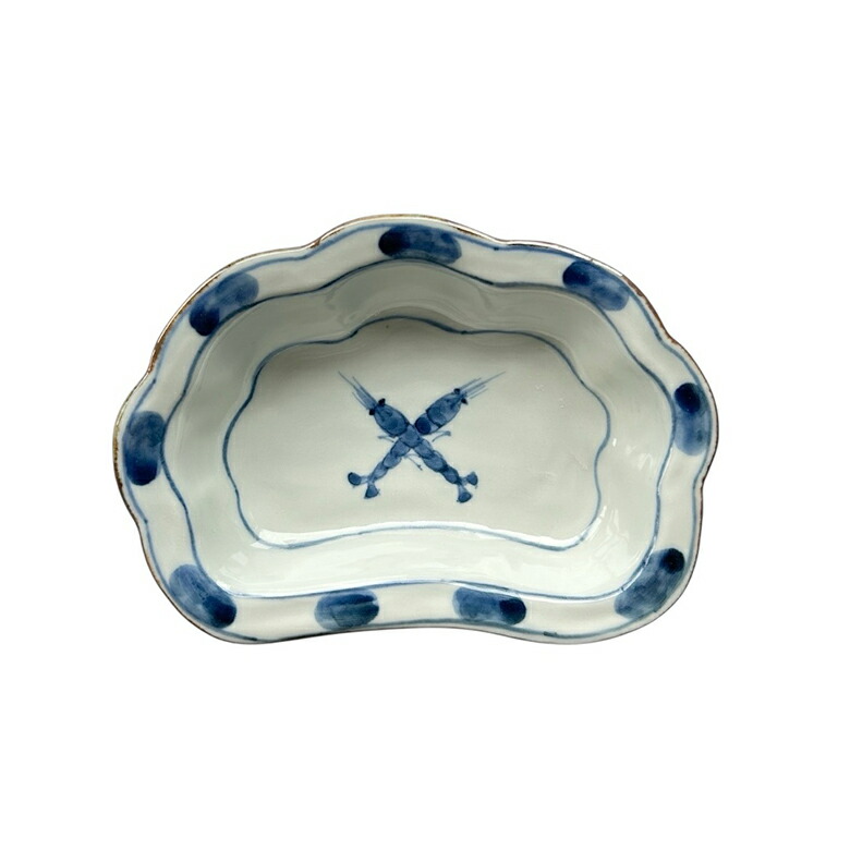 楽天市場】古染付吹墨法螺貝 向付 : エクセレント マーケット