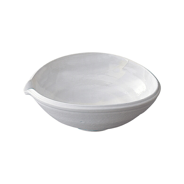【端午の節句フェア！】白化粧土 片口盛鉢 ＜和食器 / 懐石 / おもてなし / 和食＞