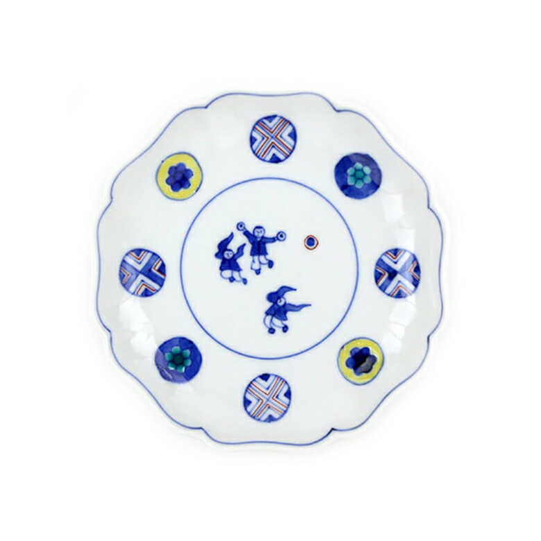 楽天市場】古九谷青手色絵壺花鳥図 5号皿 : TABLE ＆ STYLE