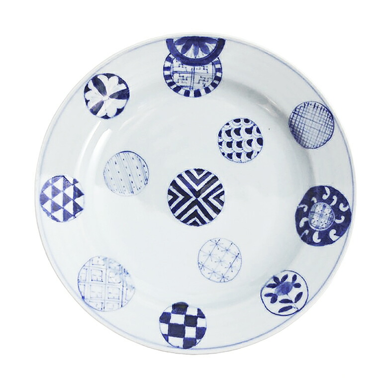 兜 皿 楽天市場】【送料無料】大倉陶園兜 20cm飾り皿[皿立て付き