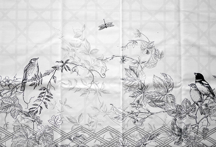 アレクサンドルチュルポー テーブルクロス Voliere 150 150 X 250cm Table Stylealexandre X Turpault アレクサンドルチュルポー テーブルクロス Voliere 150 150 X 250cm Table Stylealexandre X Turpault