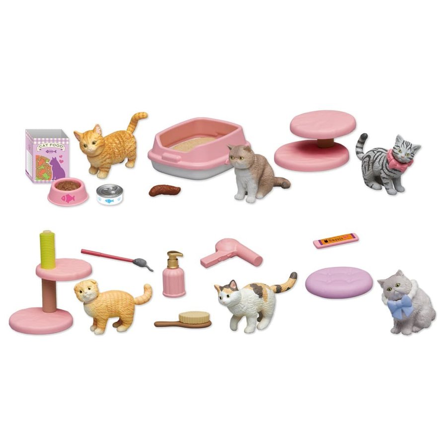 楽天市場 楽しく遊べる動物フィギュア アニアフレンズ ネコ 全6種類のうちランダムに1つ タカラトミー おもちゃのおぢいさんの店