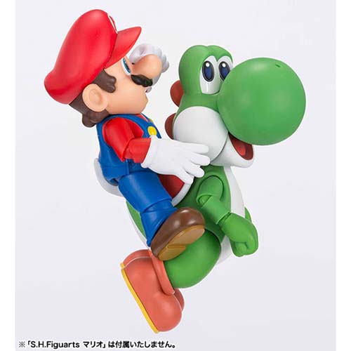 楽天市場 S H フィギュアーツ スーパーマリオ ヨッシー バンダイ マリオとルイージは別売り おもちゃのおぢいさんの店