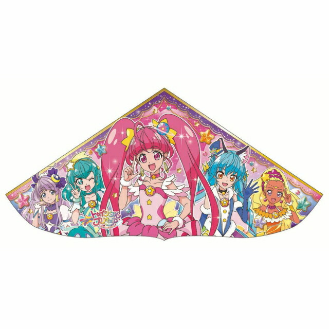 楽天市場 日本製 凧揚げ お正月玩具 キャラクターカイト スター トゥインクルプリキュア オンダ おもちゃのおぢいさんの店