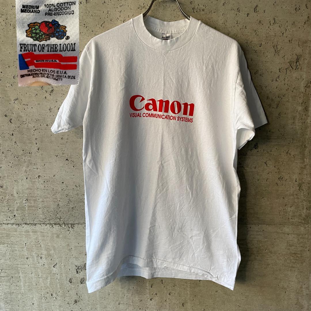 XZ6 Tシャツ キャノン 企業T ロゴ CANON アドT 広告 ロゴ|福井産米と雑貨 おじま商店