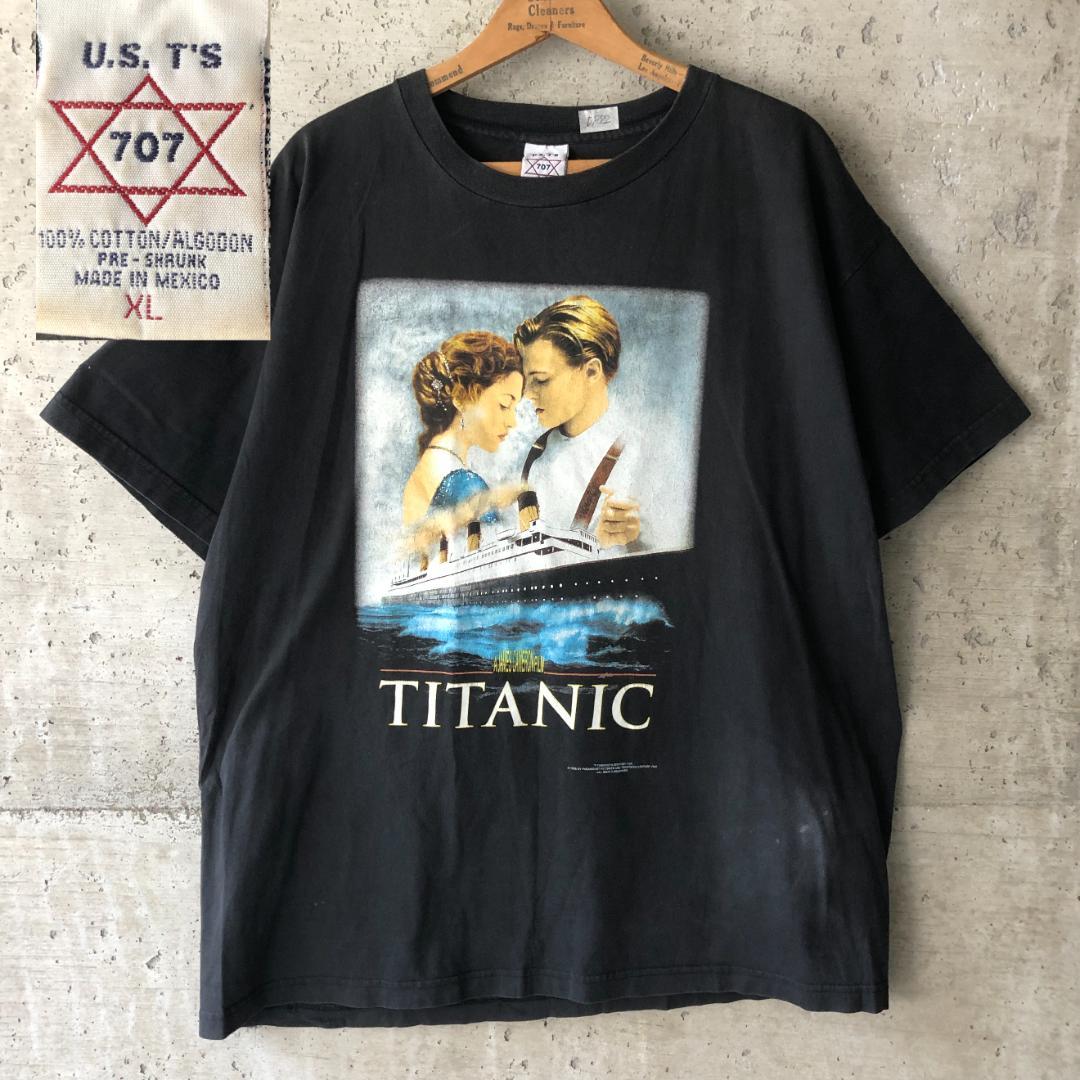 【Vintage】 90s タイタニック オリジナル Tシャツ ムービーT 中古・古着通販】ムービーTシャツ (ムービーTシャツ) 90s