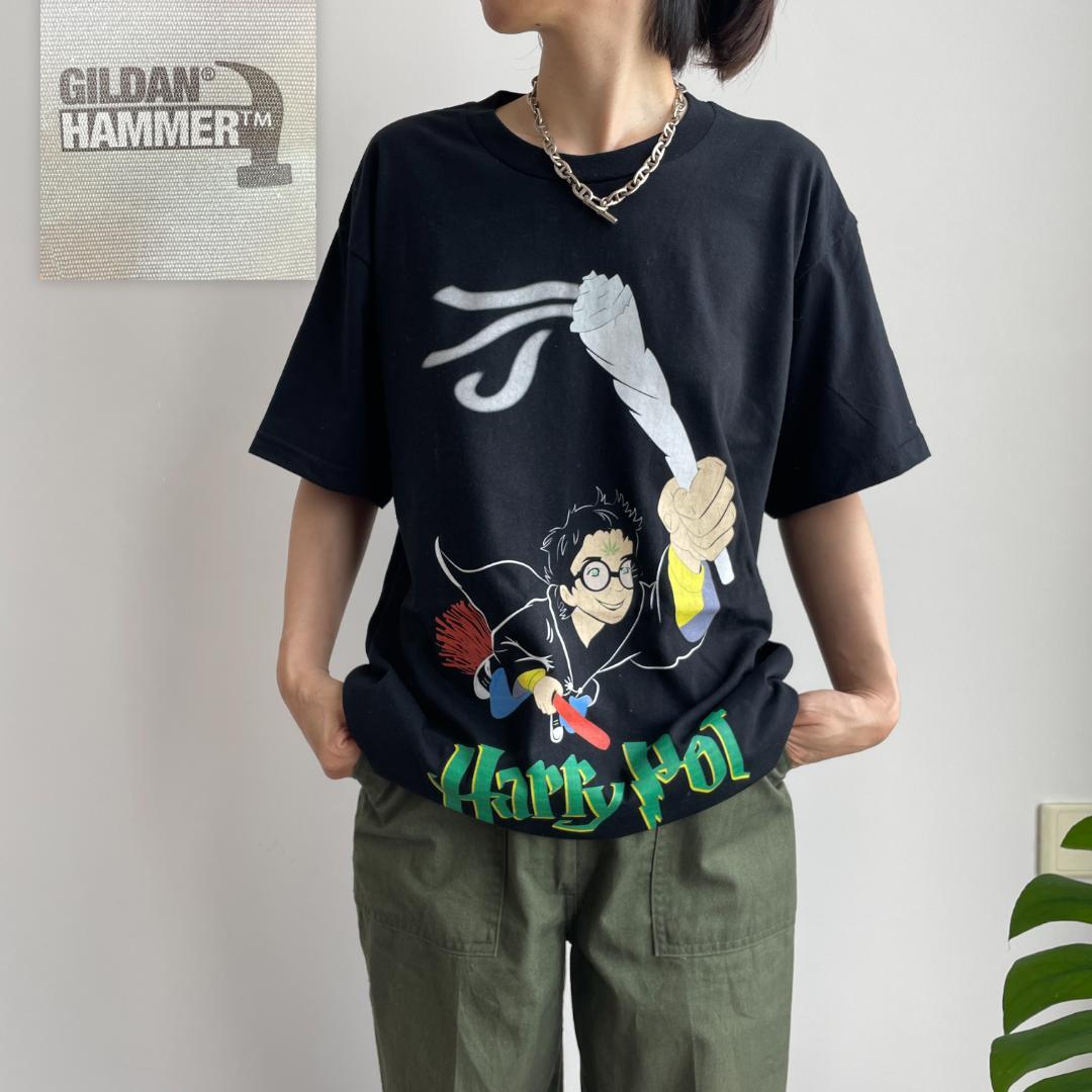 レア限定ハリーポッター教職員総柄シャツ半袖グラニフ刺繍ブラウスメンズレディース レア限定ハリーポッター教職員総柄シャツ半袖グラニフ刺繍