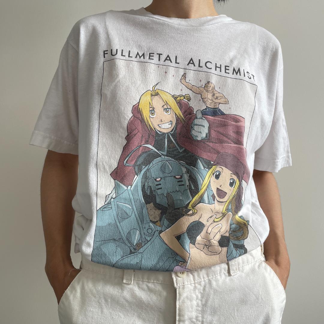 GF257 00s Tシャツ 鋼の錬金術師 アニメ 漫画 エルリック兄弟 M｜福井産米と雑貨 おじま商店