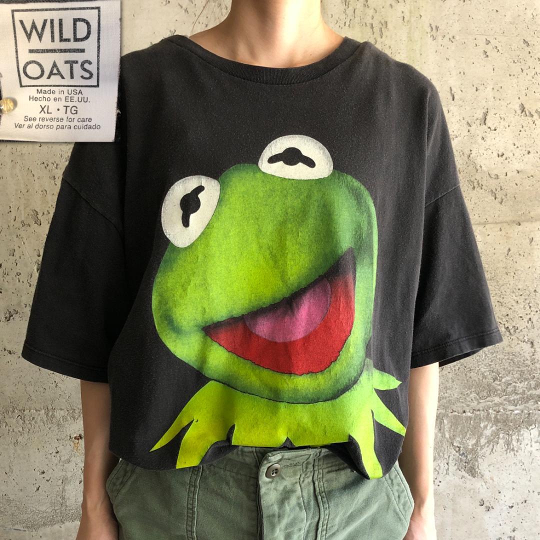 XZ140 90s Kermit Tシャツ カーミット セサミストリート XL|福井産米と雑貨 おじま商店