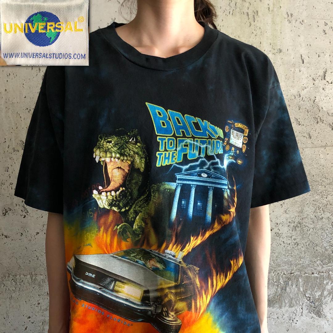 希少 USA製 90s 古着 バックトゥーザフューチャー デロリアン総柄 映画T 8359ff16fae9c04d825d73b7c39ba9