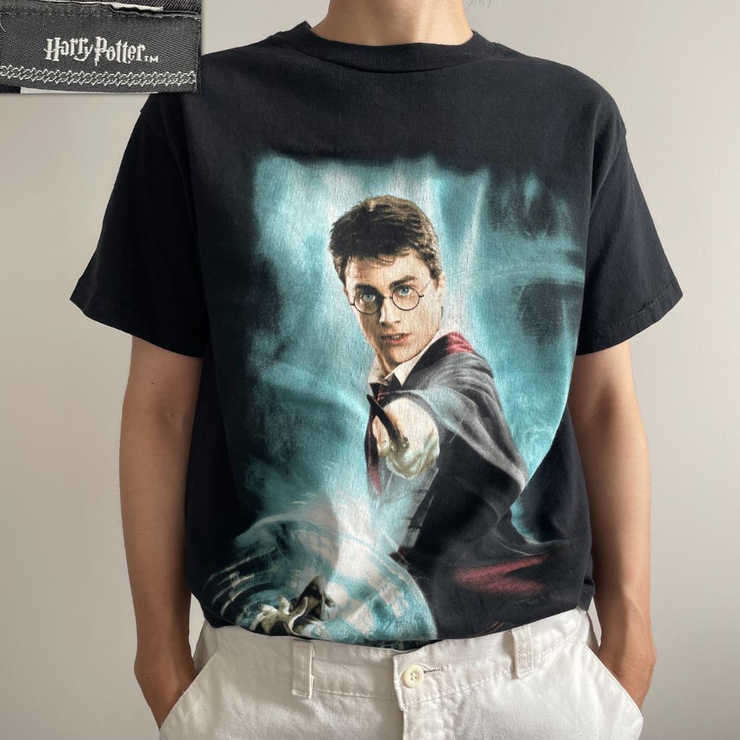 GF585 00s 映画 ハリーポッター Tシャツ 炎のゴブレット ムービーT