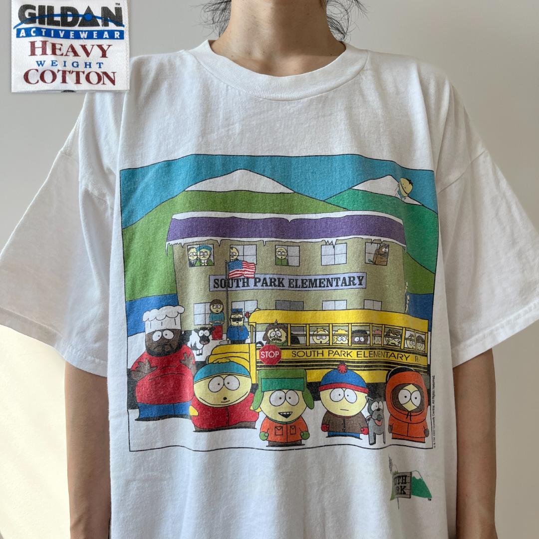 サウスパーク アメコミ プリントTシャツ 古着 サウスパーク アメコミ プリントTシャツ 古着