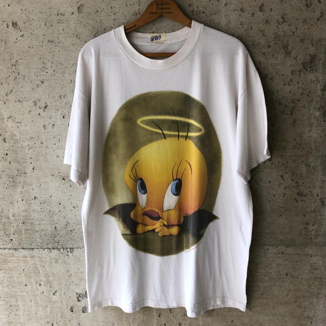 GF813 90s Tシャツ トゥイーティー エンジェル 天使 Tweety 27,548円
