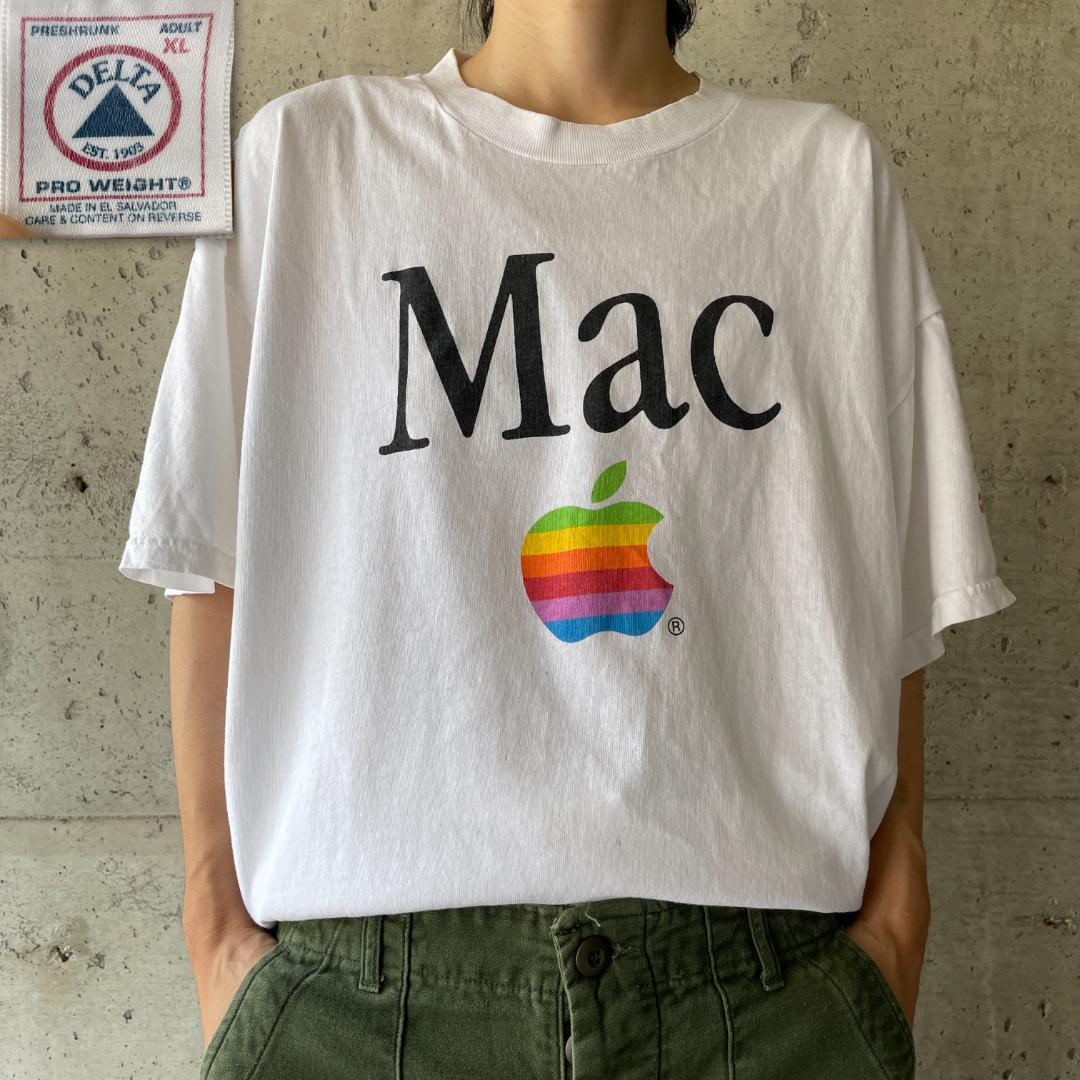 希少 90s Apple iMac 企業 Tシャツ USA製 XL 90s☆USA製☆Apple☆アップル☆企業ロゴTシャツ☆企業T