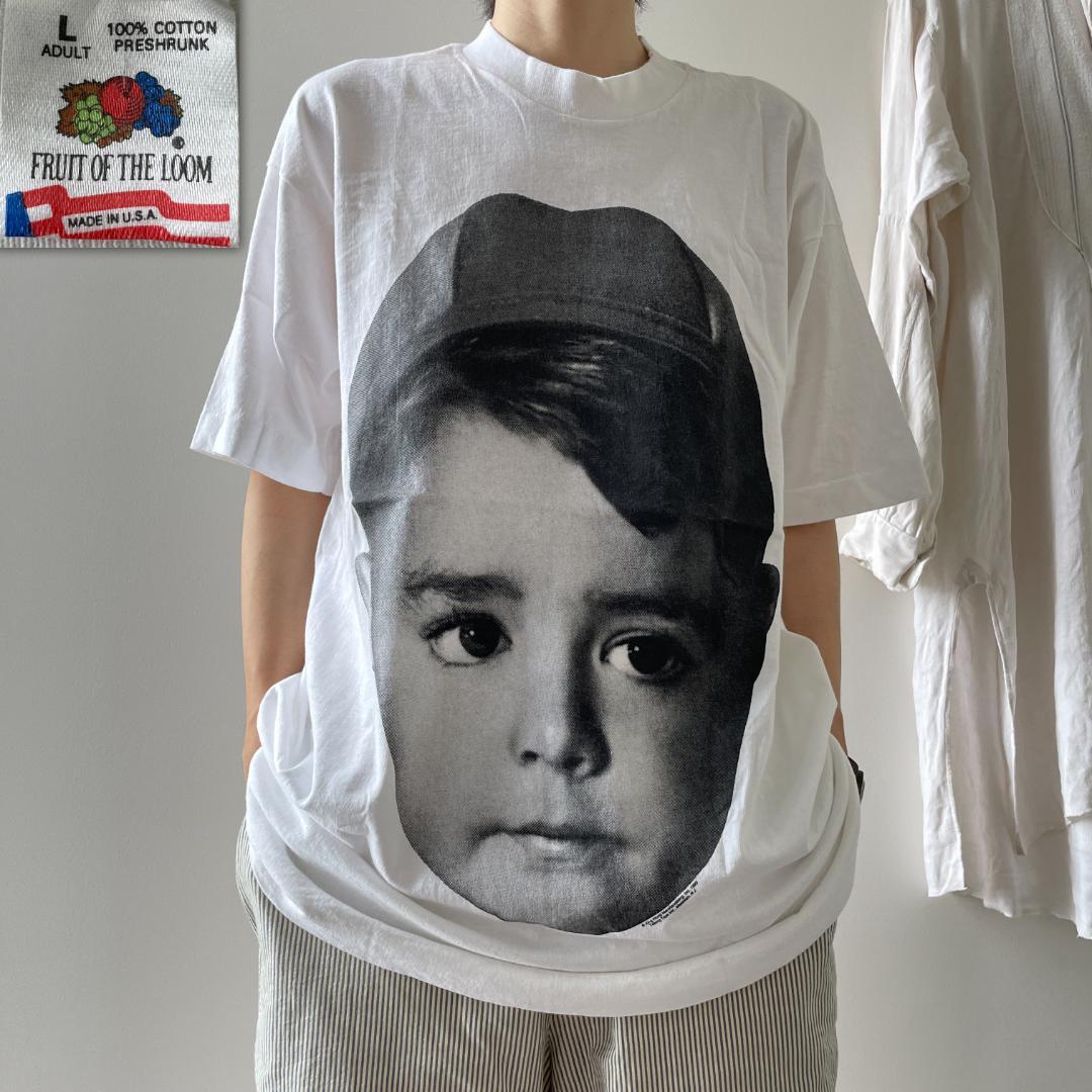 GF754 90s Tシャツ 映画 ムービー TV ちびっ子ギャング フォトT