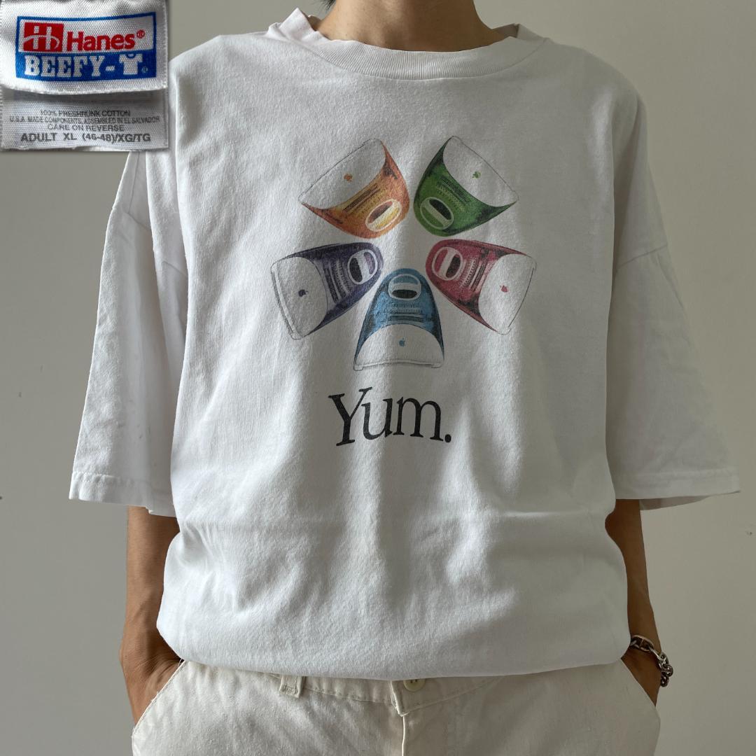 楽天市場】XZ110 Tシャツ アップル Apple 初代imac 企業T Mac 90s