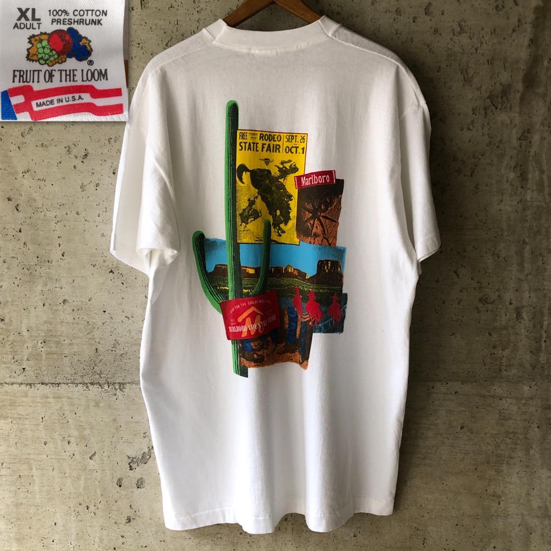 楽天市場】XZ391 Tシャツ マルボロ タバコ プロモ サボテン ポケ