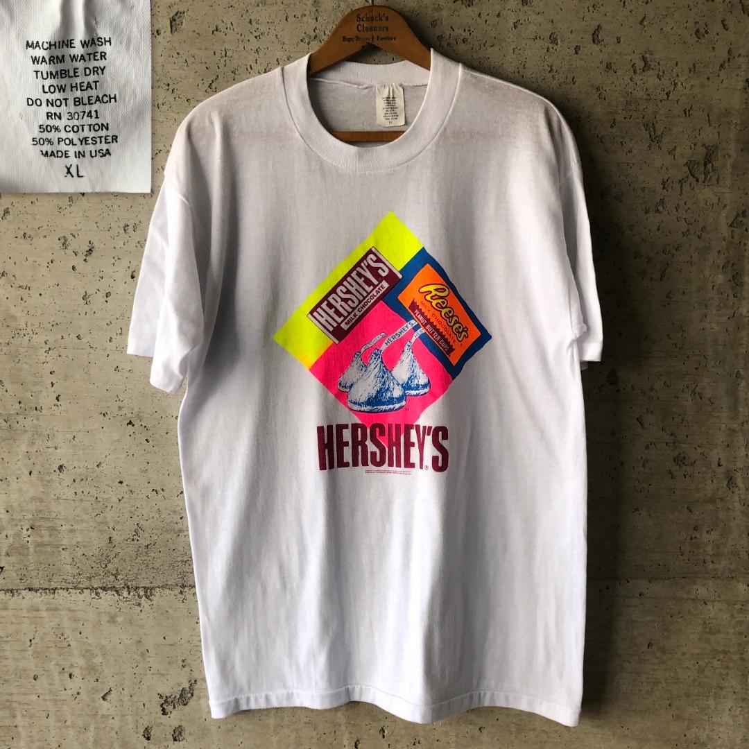 XZ432 Tシャツ 90s 企業T プロモ ハーシーズ チョコ お菓子 古着 12,264円