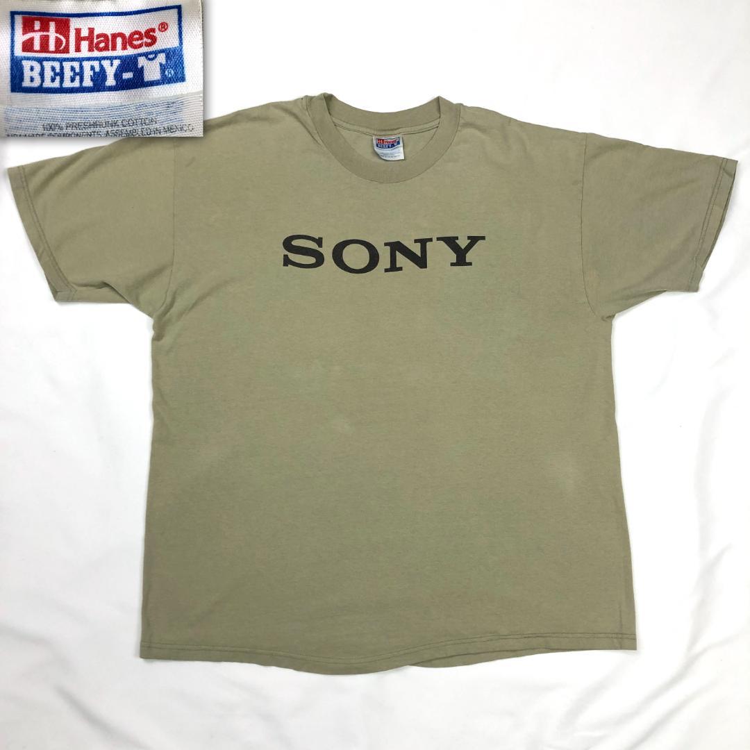 USA製 美品 SONY handycam vision tee Tシャツ 企業 Tシャツ for PlayStation Shapes Neon Ver. [プレイステーション