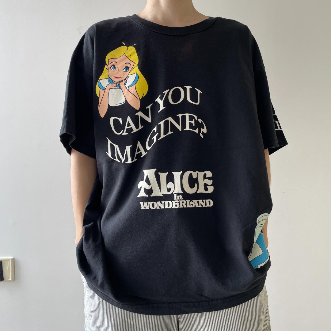 GG160 Tシャツ アリスインワンダーランド 不思議の国のアリス 映画 ムービー
