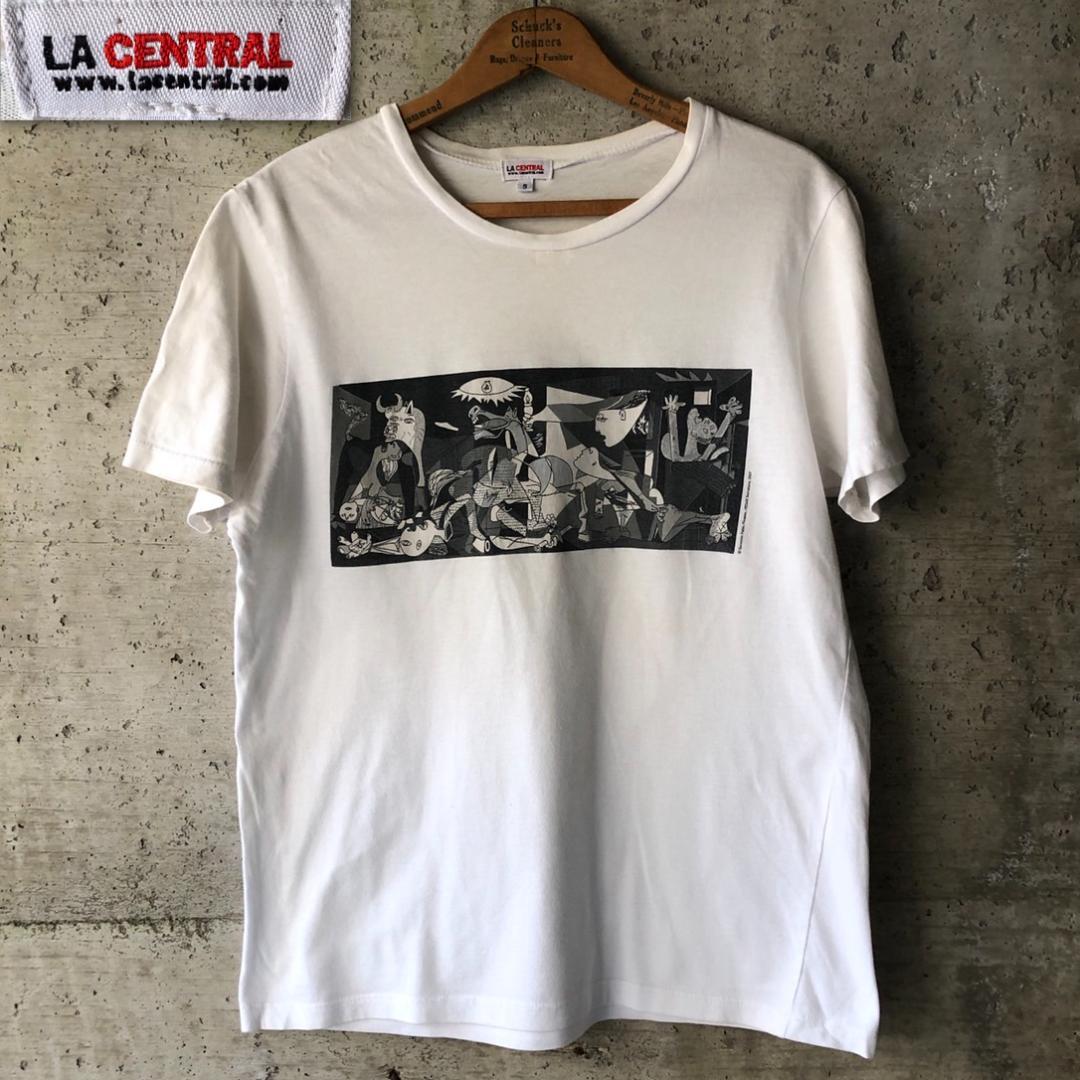 GG424 00s Tシャツ パブロピカソ ゲルニカ アートT ヴィンテージ|福井産米と雑貨 おじま商店