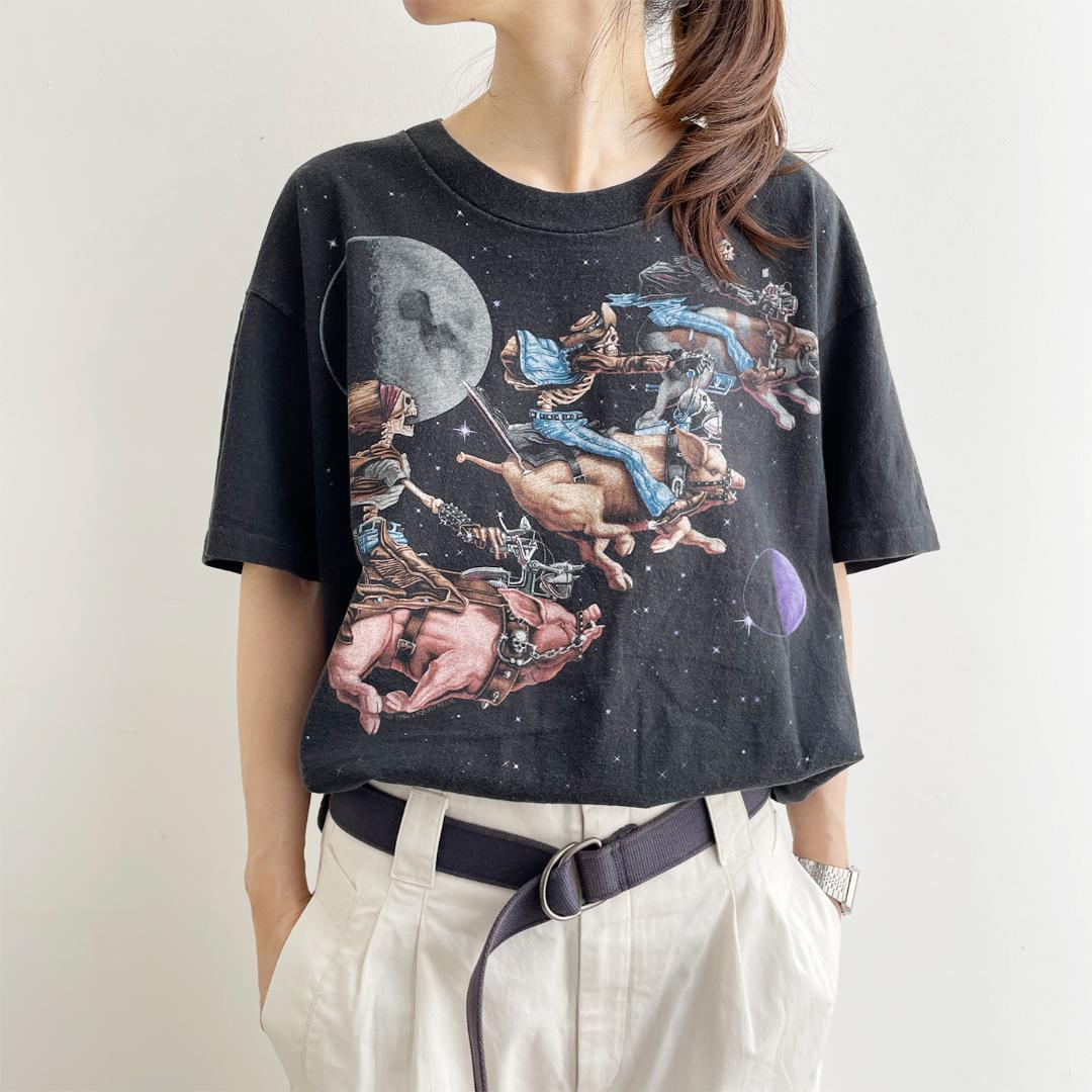 【90】ヴィンテージ Tシャツ 94s リキッドブルー Liquid Blue