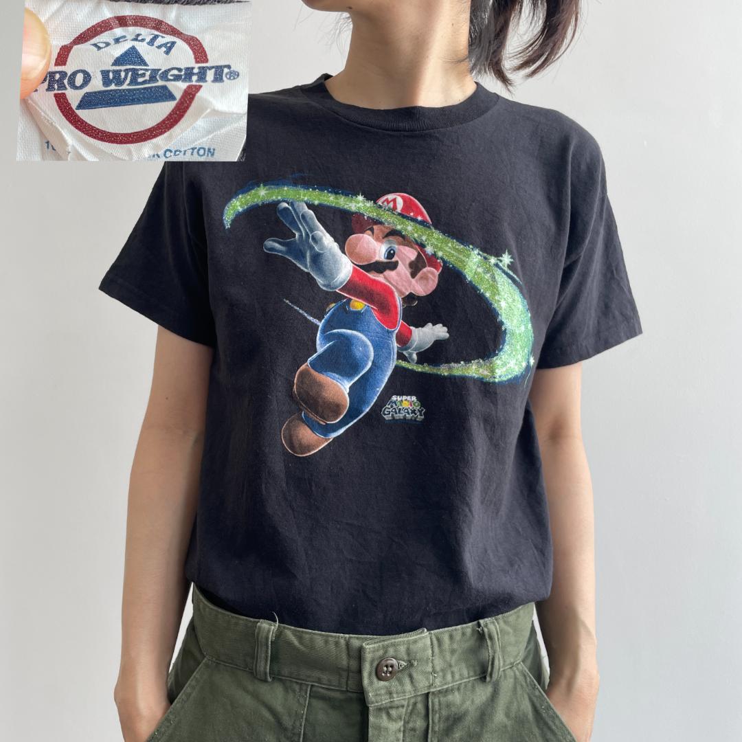 00s Gildan wiid マリオ 大麻 tシャツ 古着 s-l400.jpg