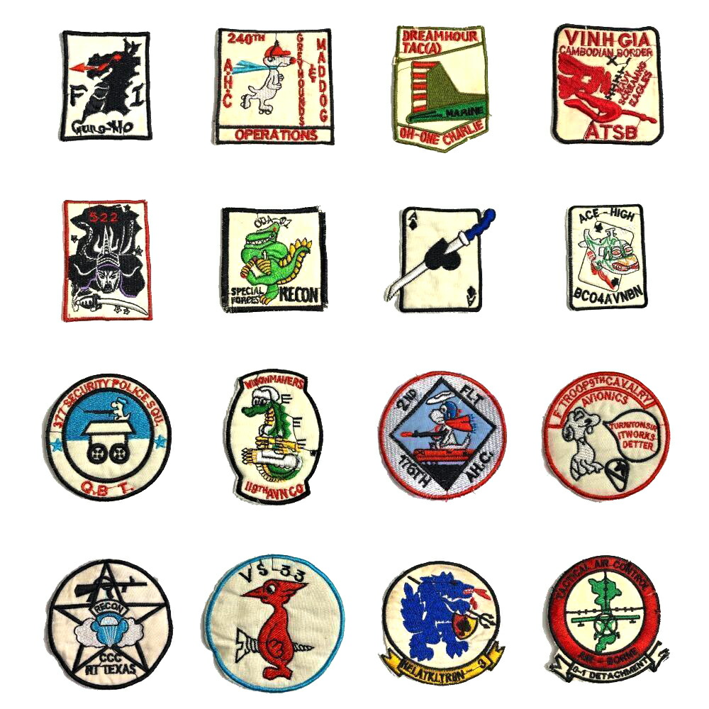 163枚 ワッペン vintage ベトナム ミリタリー 刺繍 ヴィンテージ wsm.jpg
