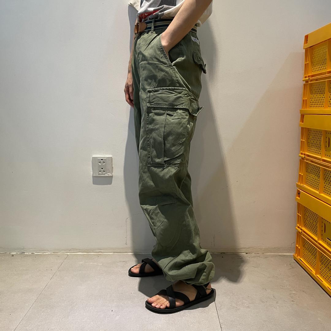 【252】US ARMY ジャングルファティーグ パンツ S/Long