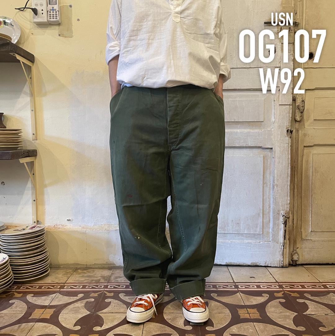 楽天市場】GD136 1950年代 US NAVY ベイカーパンツ ユーティリティ USN