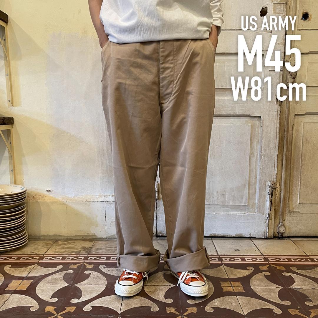 楽天市場】AR11 本物 アメリカ軍 US ARMY M45 45カーキ チノパン
