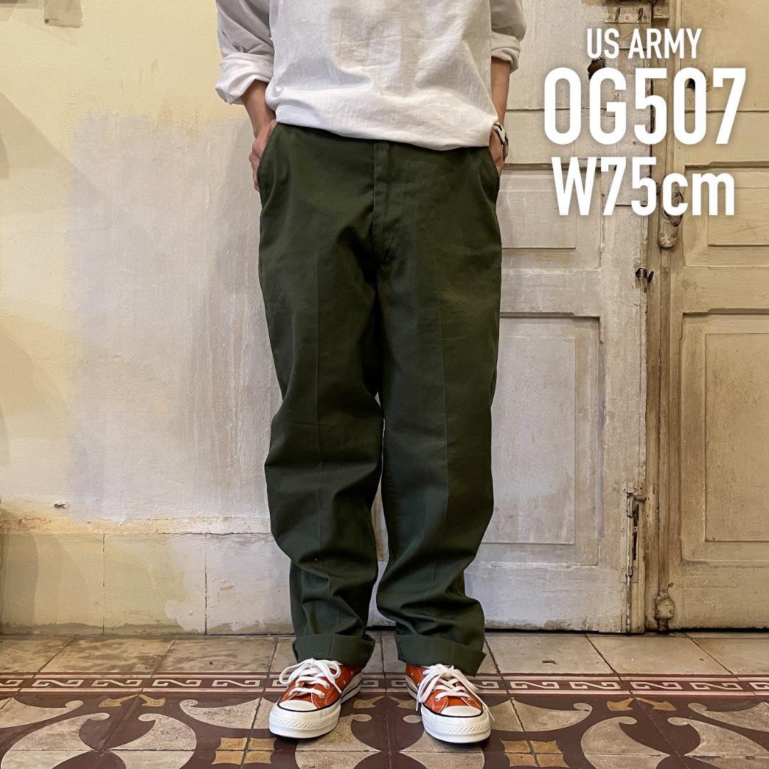 GD286 US ARMY 米軍 アメリカ軍 ベイカーパンツ 80s OG507 m91451781887_1.jpg