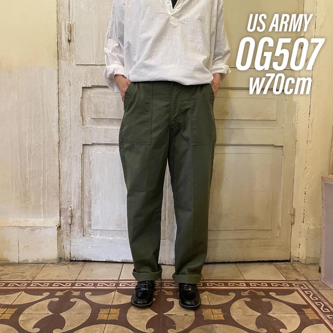 86年 OG-507 米軍 ベイカーパンツ Baker pants 34x29 80s米軍 OG507ベイカーパンツ ミリタリーユーティリティパンツ